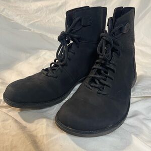 Merrell women’s waterproof black lace up boots